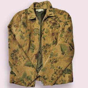 Floral dress barn jacket